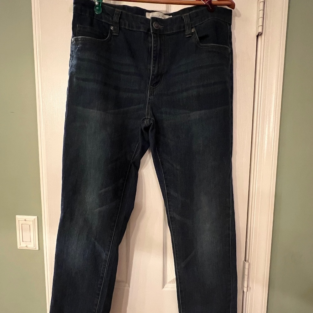 Men’s Stitches & Rivets dark wash jeans